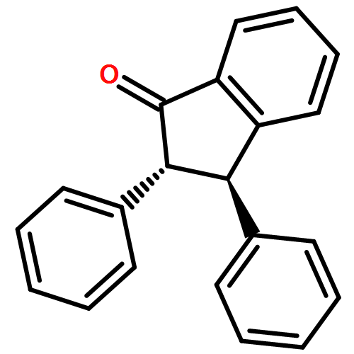 1H-Inden-1-one, 2,3-dihydro-2,3-diphenyl-, (2R,3R)-rel-