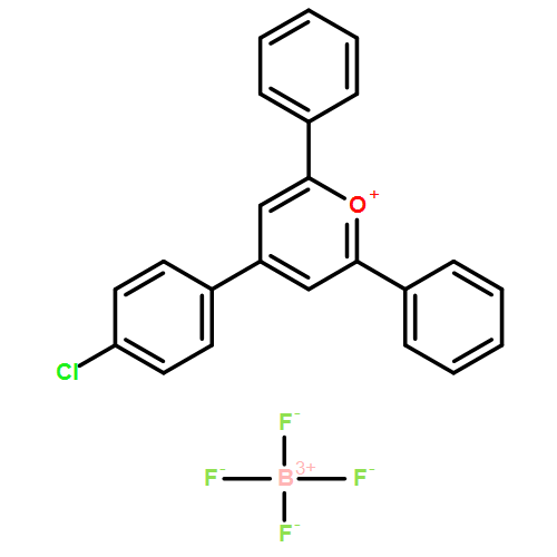 Pyrylium, 4-(4-chlorophenyl)-2,6-diphenyl-, tetrafluoroborate(1-) (1:1)