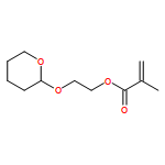 2-Propenoic acid, 2-methyl-, 2-[(tetrahydro-2H-pyran-2-yl)oxy]ethyl ester