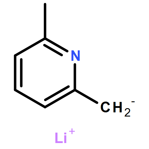 Pyridine, 2,6-dimethyl-, ion(1-), lithium (9CI)