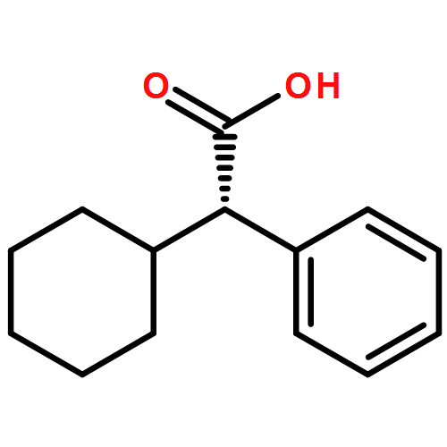 Benzeneacetic acid, α-cyclohexyl-, (αS)-