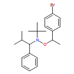 Benzenemethanamine, N-[1-(4-bromophenyl)ethoxy]-N-(1,1-dimethylethyl)-α-(1-methylethyl)-