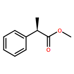 Benzeneacetic acid, α-methyl-, methyl ester, (αR)-