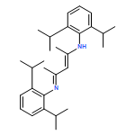 Benzenamine, N-[3-[[2,6-bis(1-methylethyl)phenyl]amino]-1-methyl-2-buten-1-ylidene]-2,6-bis(1-methylethyl)-