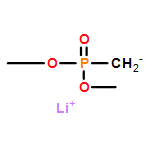 Phosphonic acid, P-methyl-, dimethyl ester, ion(1-), lithium (1:1)