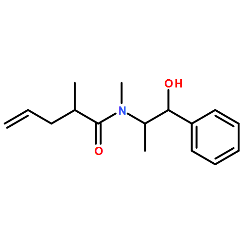 4-Pentenamide, N-[(1R,2R)-2-hydroxy-1-methyl-2-phenylethyl]-N,2-dimethyl-, (2S)-