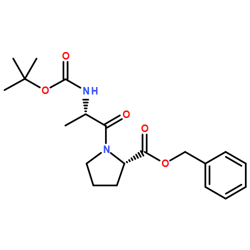 L-Proline, N-[(1,1-dimethylethoxy)carbonyl]-L-alanyl-, phenylmethyl ester