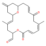 6,21-Dioxabicyclo[15.3.1]heneicosa-2,8,10,14-tetraene-5-carboxaldehyde, 3,11-dimethyl-19-methylene-7,13-dioxo-, (1R,2E,5R,8E,10Z,14E,17R)-