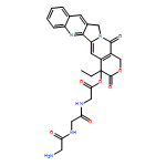 Glycine, glycylglycyl-, (4S)-4-ethyl-3,4,12,14-tetrahydro-3,14-dioxo-1H-pyrano[3',4':6,7]indolizino[1,2-b]quinolin-4-yl ester