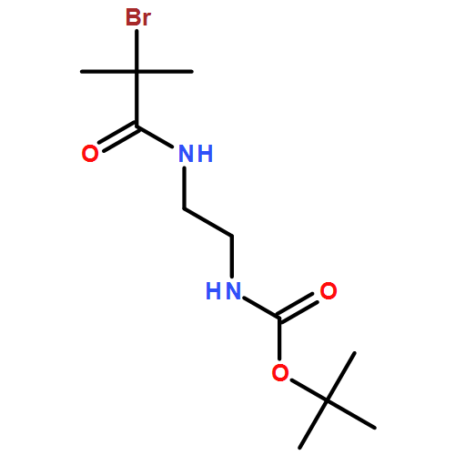 Carbamic acid, N-[2-[(2-bromo-2-methyl-1-oxopropyl)amino]ethyl]-, 1,1-dimethylethyl ester