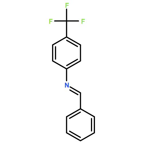 Benzenamine, N-(phenylmethylene)-4-(trifluoromethyl)-