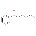 Benzenemethanol, α-(1-ethenylidenepentyl)-