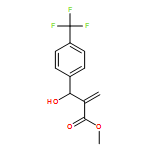 Benzenepropanoic acid, β-hydroxy-α-methylene-4-(trifluoromethyl)-, methyl ester