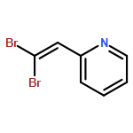 Pyridine, 2-(2,2-dibromoethenyl)-