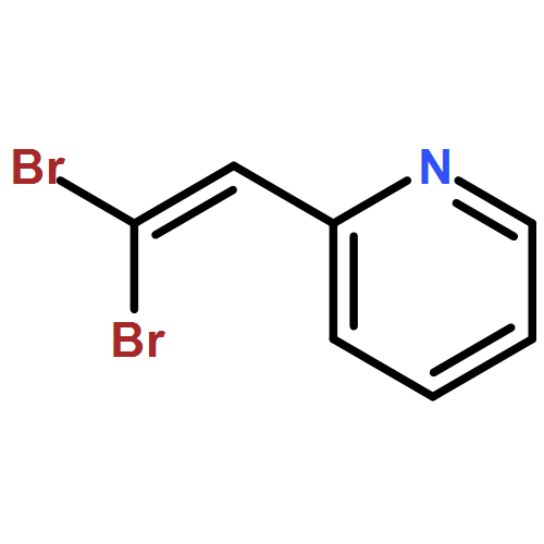 Pyridine, 2-(2,2-dibromoethenyl)-