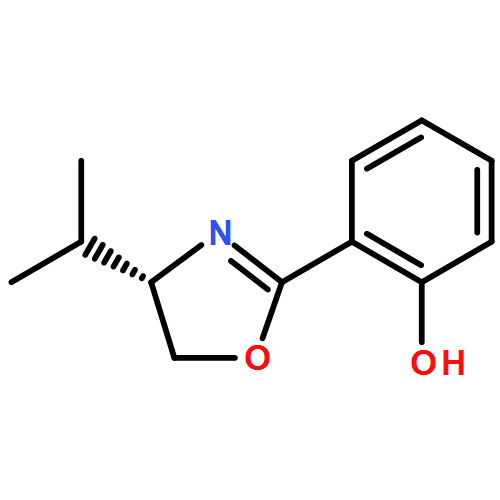 Phenol, 2-[(4S)-4,5-dihydro-4-(1-methylethyl)-2-oxazolyl]-