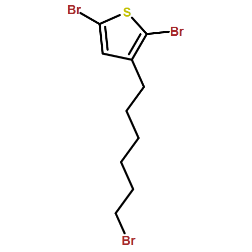 Thiophene, 2,5-dibromo-3-(6-bromohexyl)-