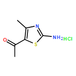 Ethanone, 1-(2-amino-4-methyl-5-thiazolyl)-, monohydrochloride