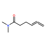 4,5-Hexadienamide, N,N-dimethyl-