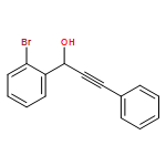 Benzenemethanol, 2-bromo-α-(2-phenylethynyl)-