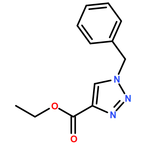 1H-1,2,3-Triazole-4-carboxylic acid, 1-(phenylmethyl)-, ethyl ester