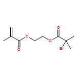 2-Propenoic acid, 2-methyl-, 2-(2-bromo-2-methyl-1-oxopropoxy)ethyl ester, homopolymer