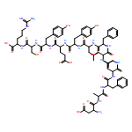 L-Arginine, L-α-aspartyl-L-alanyl-L-phenylalanyl-L-leucylglycyl-L-seryl-L-phenylalanyl-L-leucyl-L-tyrosyl-L-α-glutamyl-L-tyrosyl-L-seryl-