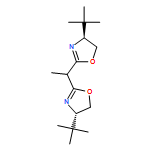 Oxazole, 2,2'-ethylidenebis[4-(1,1-dimethylethyl)-4,5-dihydro-, (4S,4'S)-