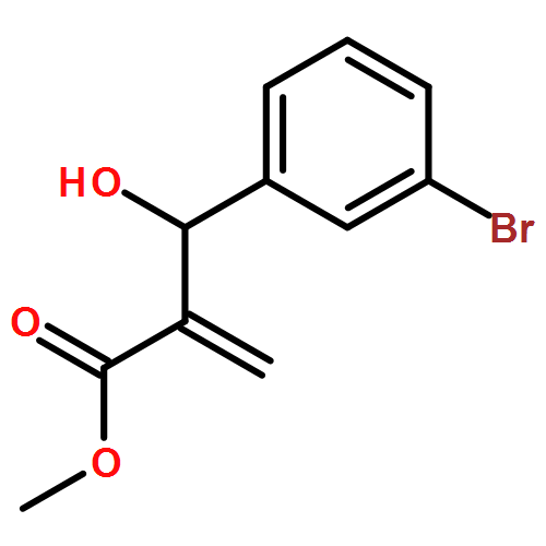 Benzenepropanoic acid, 3-bromo-β-hydroxy-α-methylene-, methyl ester