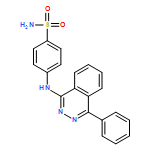 Benzenesulfonamide, 4-[(4-phenyl-1-phthalazinyl)amino]-