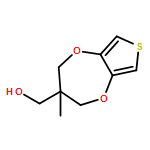 2H-Thieno[3,4-b][1,4]dioxepin-3-methanol, 3,4-dihydro-3-methyl-