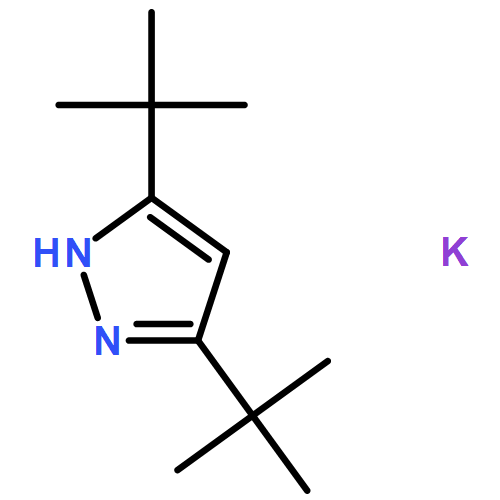 1H-Pyrazole, 3,5-bis(1,1-dimethylethyl)-, potassium salt