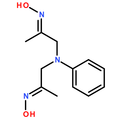 2-Propanone, 1,1'-(phenylimino)bis-, dioxime, (2E,2'E)-