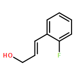 2-Propen-1-ol, 3-(2-fluorophenyl)-, (2E)-