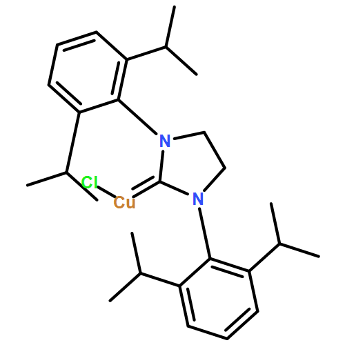 Copper, [1,3-bis[2,6-bis(1-methylethyl)phenyl]-2-imidazolidinylidene]chloro-