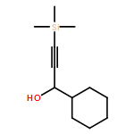 Cyclohexanemethanol, α-[2-(trimethylsilyl)ethynyl]-