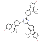 1,3,5-Triazine, 2,4,6-tris(7-bromo-9,9-diethyl-9H-fluoren-2-yl)-