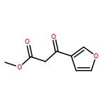 3-Furanpropanoic acid, β-oxo-, methyl ester