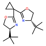 Oxazole, 2,2'-cyclopropylidenebis[4-(1,1-dimethylethyl)-4,5-dihydro-,(4S,4'S)-