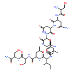 L-Serinamide, L-seryl-L-asparaginyl-L-asparaginyl-L-phenylalanylglycyl-L-alanyl-L-isoleucyl-L-leucyl-L-seryl-