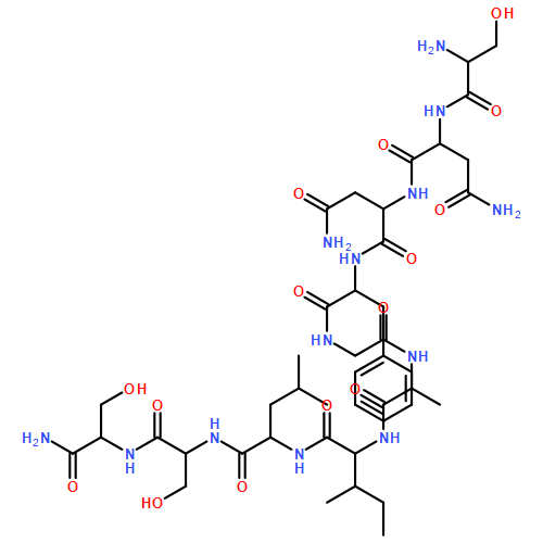 L-Serinamide, L-seryl-L-asparaginyl-L-asparaginyl-L-phenylalanylglycyl-L-alanyl-L-isoleucyl-L-leucyl-L-seryl-