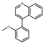 Quinoline, 4-(2-methoxyphenyl)-