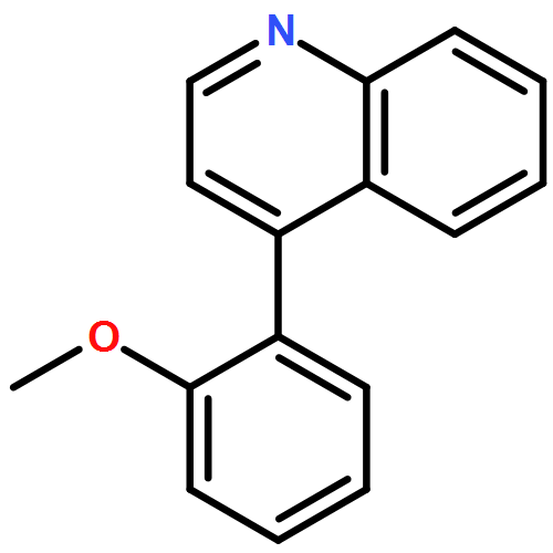 Quinoline, 4-(2-methoxyphenyl)-