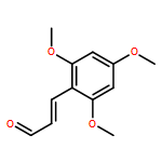 2-Propenal, 3-(2,4,6-trimethoxyphenyl)-, (2E)-