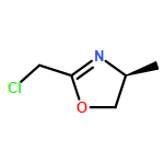 Oxazole, 2-(chloromethyl)-4,5-dihydro-4-methyl-, (4S)-