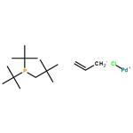 Allyl(chloro)(di-tert-butylneopentylphosphine)palladium(II), may cont. up t o ca  toluene