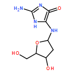 4H-Imidazol-4-one, 2-amino-5-[(2-deoxy-β-D-erythro-pentofuranosyl)amino]-