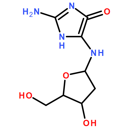 4H-Imidazol-4-one, 2-amino-5-[(2-deoxy-β-D-erythro-pentofuranosyl)amino]-