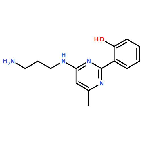 Phenol, 2-[4-[(3-aminopropyl)amino]-6-methyl-2-pyrimidinyl]-