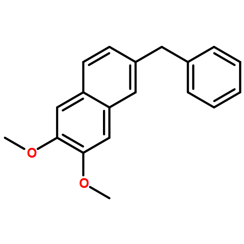 Naphthalene, 2,3-dimethoxy-6-(phenylmethyl)-